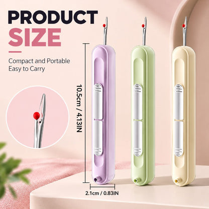 Eptchn 2-in-1 Needle Threader & Seam Ripper Tool