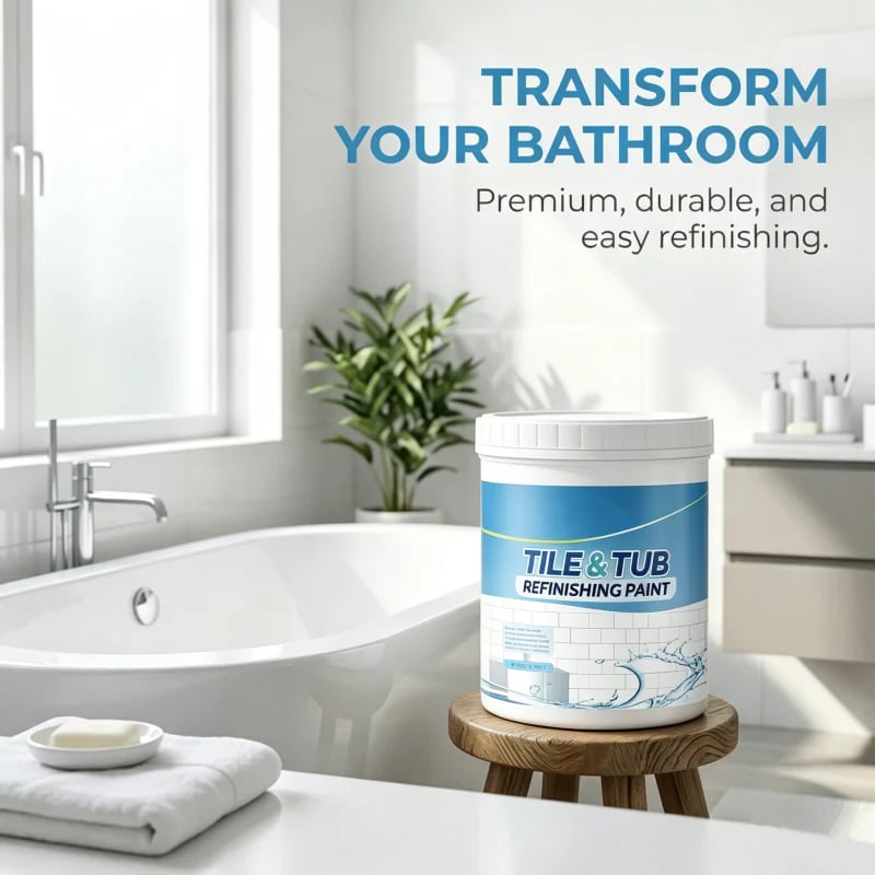 Tile & Tub Refinishing Paint Kit refinishing details