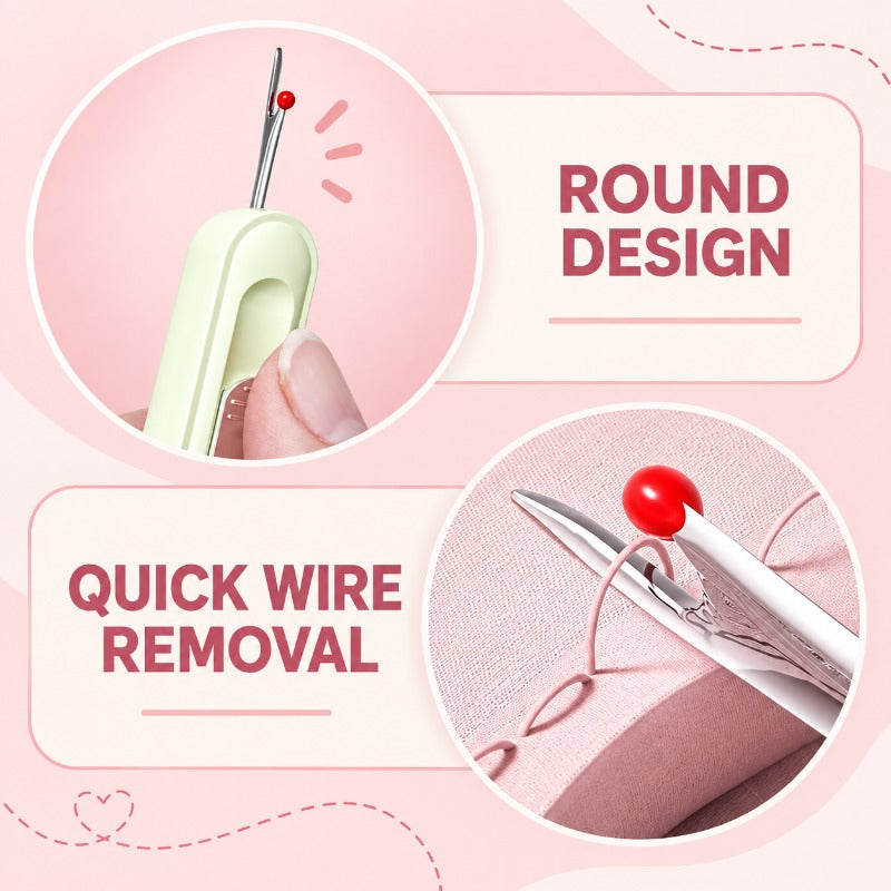 Eptchn 2-in-1 Needle Threader & Seam Ripper Tool