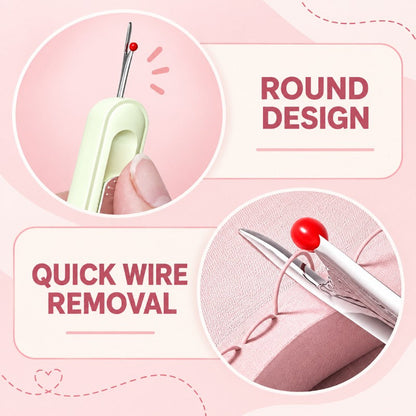 Eptchn 2-in-1 Needle Threader & Seam Ripper Tool
