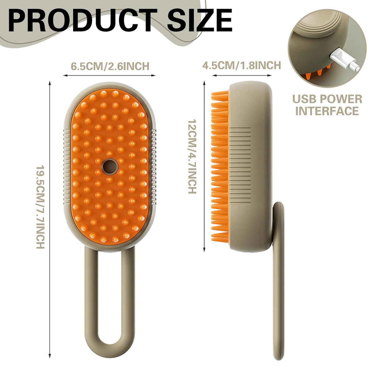 PuffEase Spritz: Quick & Easy Pet Hair Remover Comb